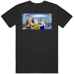 The Critic Fight 90s Tv Show Cartoon Unisex Soft Cotton Tee T Shirt