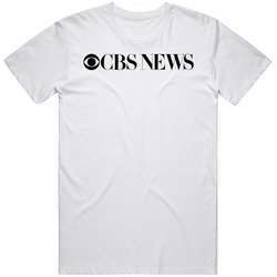Cbs News Tv Channel Cool Television Station Logo Vintage Unisex Classic Unisex Soft Cotton Tee T Shirt