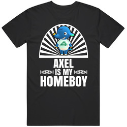 Axel Is My Homeboy Animal Crossing New Horizons Character Video Game Fan Unisex Soft Cotton Tee T Shirt