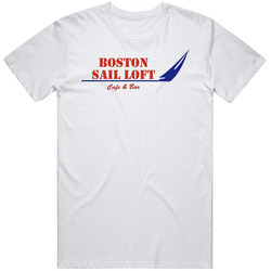 Boston Sail Loft Boston Massachusetts Top Restaurants Food Fan Lover Foodie Unisex Soft Cotton Tee T Shirt