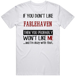 If You Don' T Like Fablehaven You Won't Like Me Novel Fan Unisex Soft Cotton Tee T Shirt