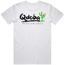 Qdoba Mexican Grill Favourite Food Unisex Soft Cotton Tee T Shirt