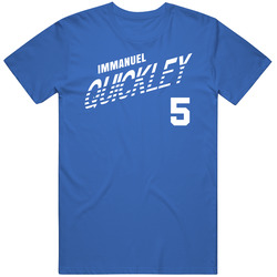 Immanuel Quickley 5 Favorite Player Kentucky College Basketball Fan Unisex Soft Cotton Tee T Shirt