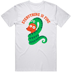 Everything Is Fine Ella White Lucifer Tv Unisex Soft Cotton Tee T Shirt
