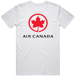 Air Canada Airlines Airline Logo Travel Pilot Wanderlust Unisex Soft Cotton Tee T Shirt