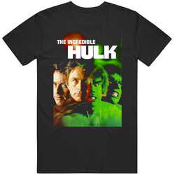 The Incredible Hulk Retro  Tv Show Unisex Soft Cotton Tee T Shirt