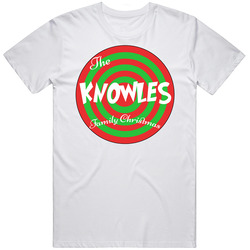 The Knowles Family Christmas Last Name Unisex Soft Cotton Tee T Shirt