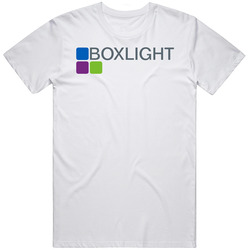 Boxlight Corporation Nasdaq Company Logo Employee Fan Unisex Soft Cotton Tee T Shirt