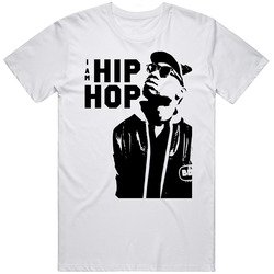 Krs One I Am Hip Hop 90s Music Fan Unisex Soft Cotton Tee T Shirt