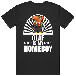Olaf Is My Homeboy Animal Crossing New Horizons Character Video Game Fan Unisex Soft Cotton Tee T Shirt