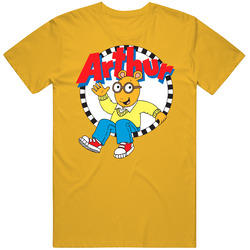 Arthur Kids Cartoon Unisex Soft Cotton Tee T Shirt