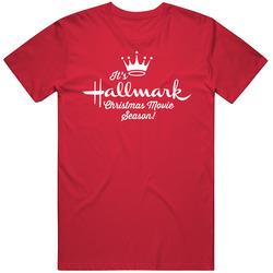 It's Hallmark Christmas Movie Season Cute Holiday Channel Gift Unisex Soft Cotton Tee T Shirt