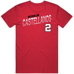 Nicholas Castellanos 2 Favorite Player Cincinnati Baseball Fan Unisex Soft Cotton Tee T Shirt