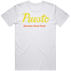 Puesto Mexican Street Food San Diego Restaurant Unisex Soft Cotton Tee T Shirt