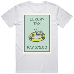 Monopoly Luxury Tax Board Game Space Group Halloween Costume Unisex Soft Cotton Tee T Shirt