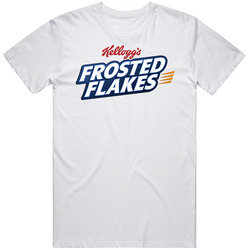 Frosted Flakes Logo Greatest Cereal Of All Time Breakfast Fan Foodie Unisex Soft Cotton Tee T Shirt