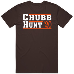 Nick Chubb Kareem Hunt 2020 Election Style Cleveland Football Fan Unisex Soft Cotton Tee T Shirt