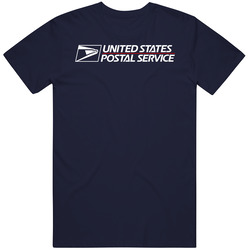 Usps 1 Biru Unisex Soft Cotton Tee T Shirt