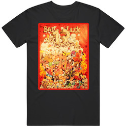 Bad Luck 13 Riot Extravaganza Music Hardcore Punk Mens Cotton Tee T Shirt