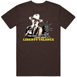 The Man Who Shot Liberty Valance Classic Mens Cotton Tee T Shirt