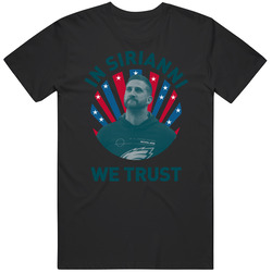 Nick Sirianni In Sirianni We Trust Football Coach Mens Cotton Tee T Shirt