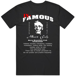 Albert Fish Classic Crime Serial Killer Mens Cotton Tee T Shirt