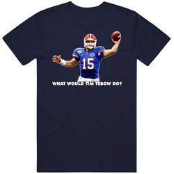 What Would Tim Tebow Do Mens Cotton Tee T Shirt