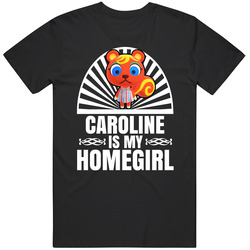 Caroline Is My Homegirl Animal Crossing New Horizons Character Video Game Fan Mens Cotton Tee T Shirt
