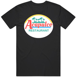 Acapulco Mexican Restaurant Food Mens Cotton Tee T Shirt