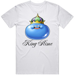 Dragon Quest King Slime Video Game Mens Cotton Tee T Shirt