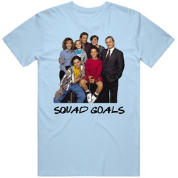 Boy Meets World Squad Goals Tv Mens Cotton Tee T Shirt