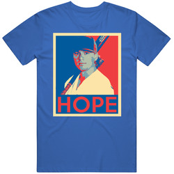 Enrique Hernandez Hope Poster Los Angeles D Baseball Player Fan Mens Cotton Tee T Shirt