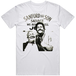 Sanford And Son Vintage Comedy Tv Series Retro Mens Cotton Tee T Shirt