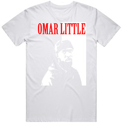 Omar Little The Wire Mens Cotton Tee T Shirt