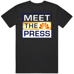 Meet The Press Tv Show Mens Cotton Tee T Shirt