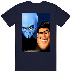 Megamind Animated Superhero Movie Mens Cotton Tee T Shirt