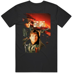 Patrick Swayze Tribute Red Dawn Movie Mens Cotton Tee T Shirt