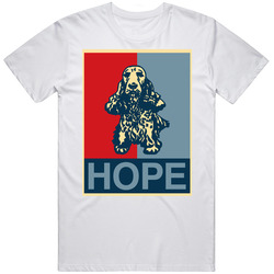 English Cocker Spaniel Custom Dog Breed Hope Parody Mens Cotton Tee T Shirt