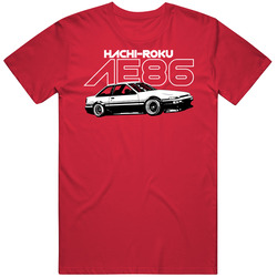 Ae86 Hachiroku Drift Car Driver Jdm Fan Mens Cotton Tee T Shirt