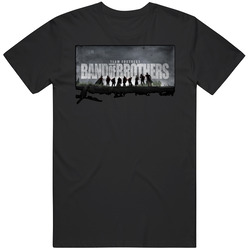 Team Fortress 2 Band Of Brothers Parody Video Game Mens Cotton Tee T Shirt