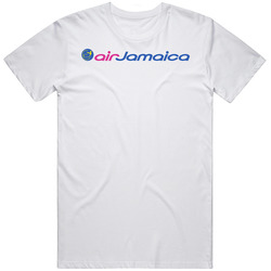Air Jamaica Airlines Airline Logo Travel Pilot Wanderlust Mens Cotton Tee T Shirt
