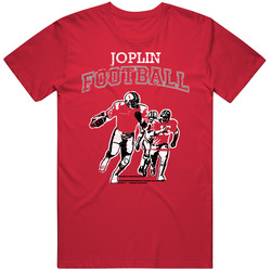 Joplin Football Local Sports League Mens Cotton Tee T Shirt