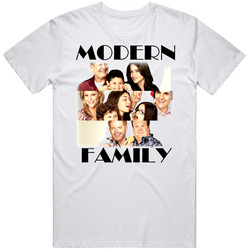 Modern Family Tv Show Mens Cotton Tee T Shirt