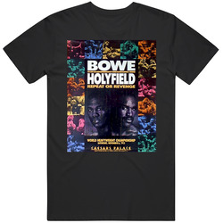 Bowe Vs Holyfield Repeat Or Revenge Classic Boxing Mens Cotton Tee T Shirt