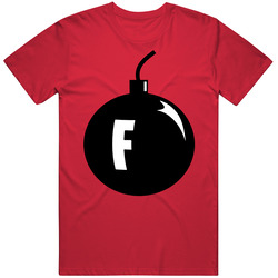 F Bomb Funny Joke Swear Word Cool Mens Cotton Tee T Shirt