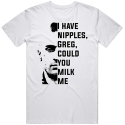 Taxi Driver Robert De Niro Meet The Parents I Have Nipples, Greg, Could You Milk Me Quote Mens Cotton Tee T Shirt