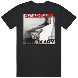 Scarface The Diary 90's Hip Hop Album Cool Retro Mens Cotton Tee T Shirt