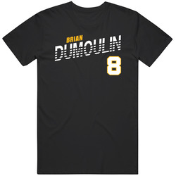 Brian Dumoulin 8 Favorite Player Pittsburgh Hockey Fan Mens Cotton Tee T Shirt