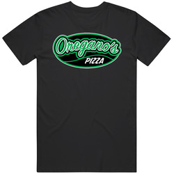 Oreganos Pizza New York Pizzeria Restaurant Mens Cotton Tee T Shirt