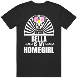 Bella Is My Homegirl Animal Crossing New Horizons Character Video Game Fan Mens Cotton Tee T Shirt